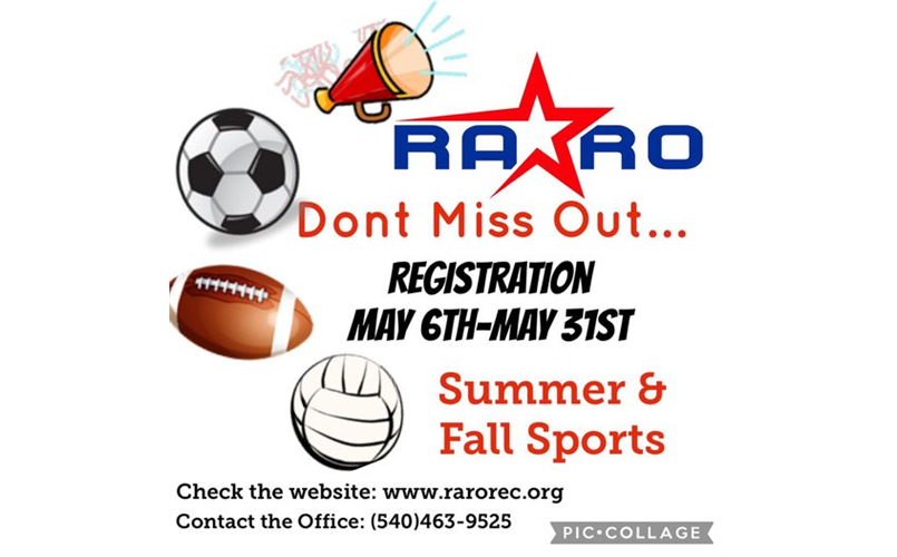 Fall Registration