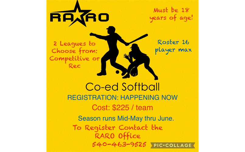 Adult Co-Ed Softball