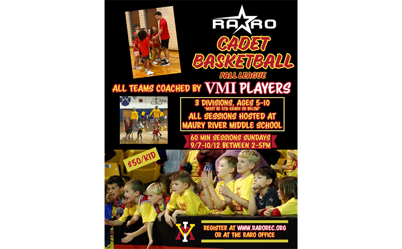 Cadet Basketball Ages 5-10