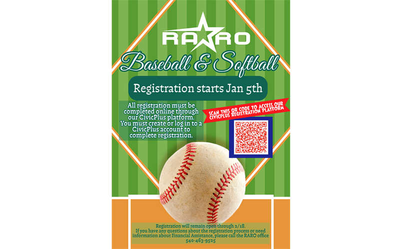 Spring Registration 1/5-2/18